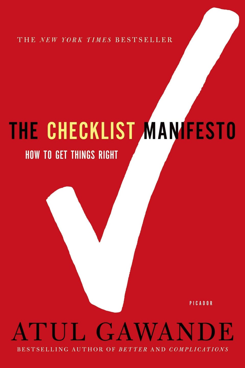 The Checklist Manifesto [Book Review / Summary]